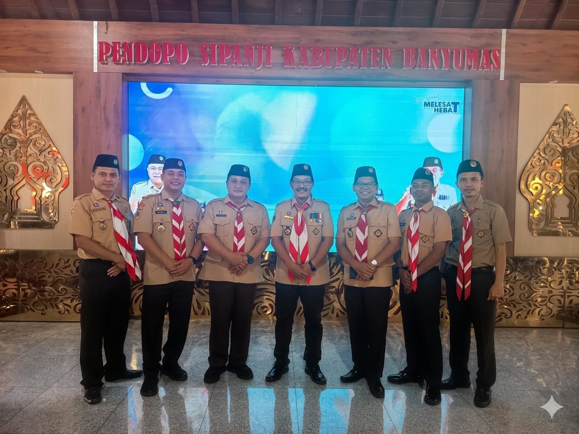 Sinergi Tanpa Batas, Rutan Banyumas Hadiri Pelantikan Mabicab dan Kwarcab Banyumas di Pendopo Si Panji